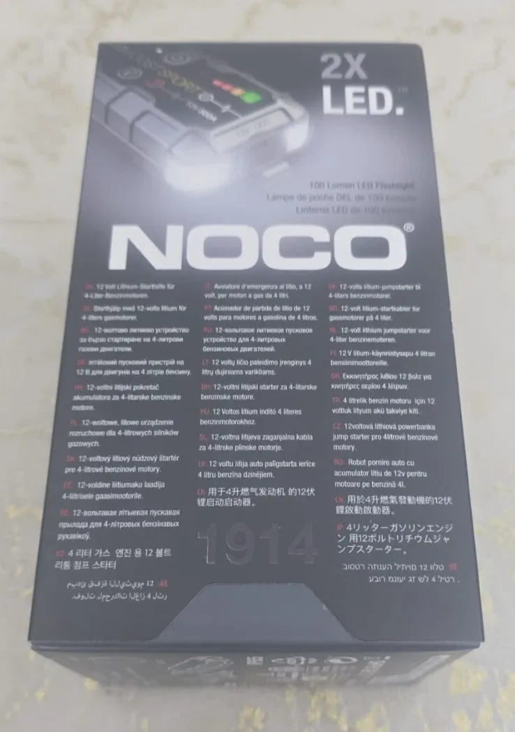 NOCO GB20 Boost Sport 500A 12V Jump Starter Up to 4.0L Petrol Engine - View 5