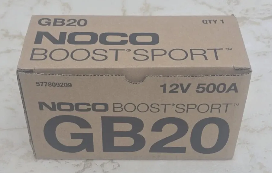 NOCO GB20 Boost Sport 500A 12V Jump Starter Up to 4.0L Petrol Engine - View 6
