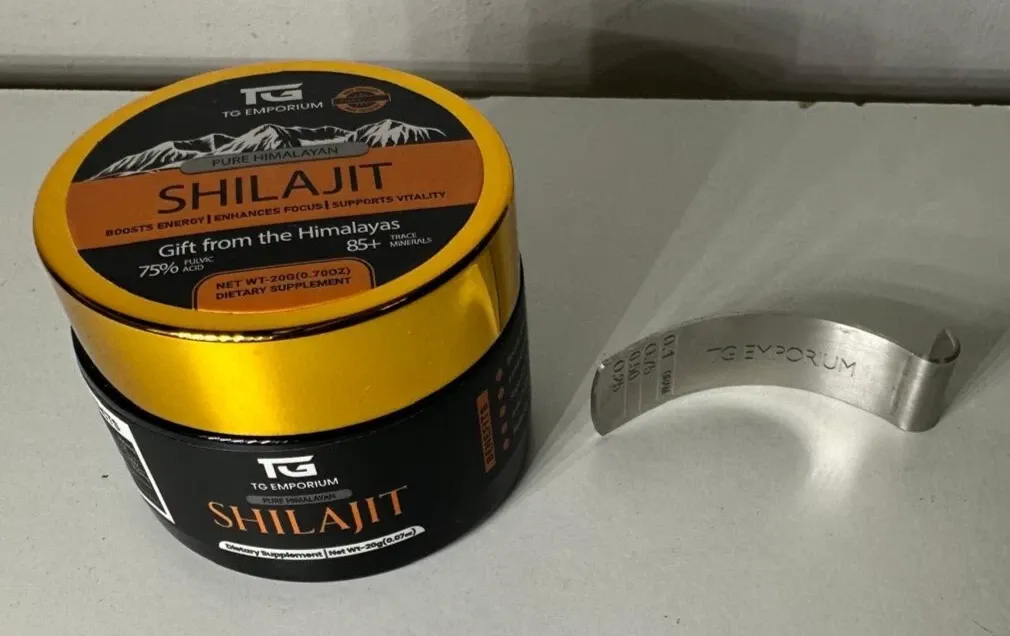 Pure Himalayan Shilajit Resin 100% Natural Fulvic Acid Energy Booster UK - 20G - View 3
