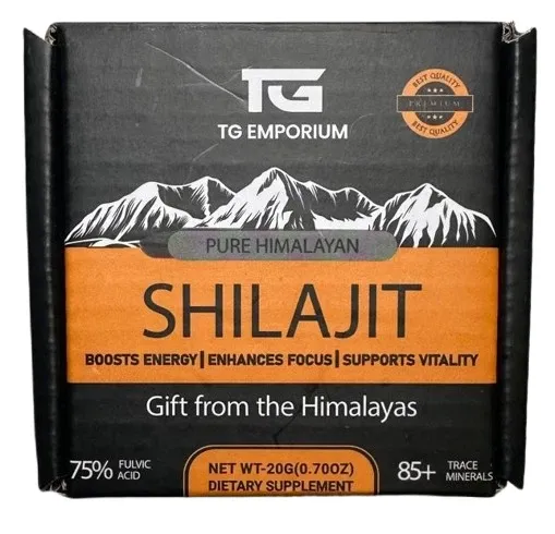 Pure Himalayan Shilajit Resin 100% Natural Fulvic Acid Energy Booster UK - 20G - View 5